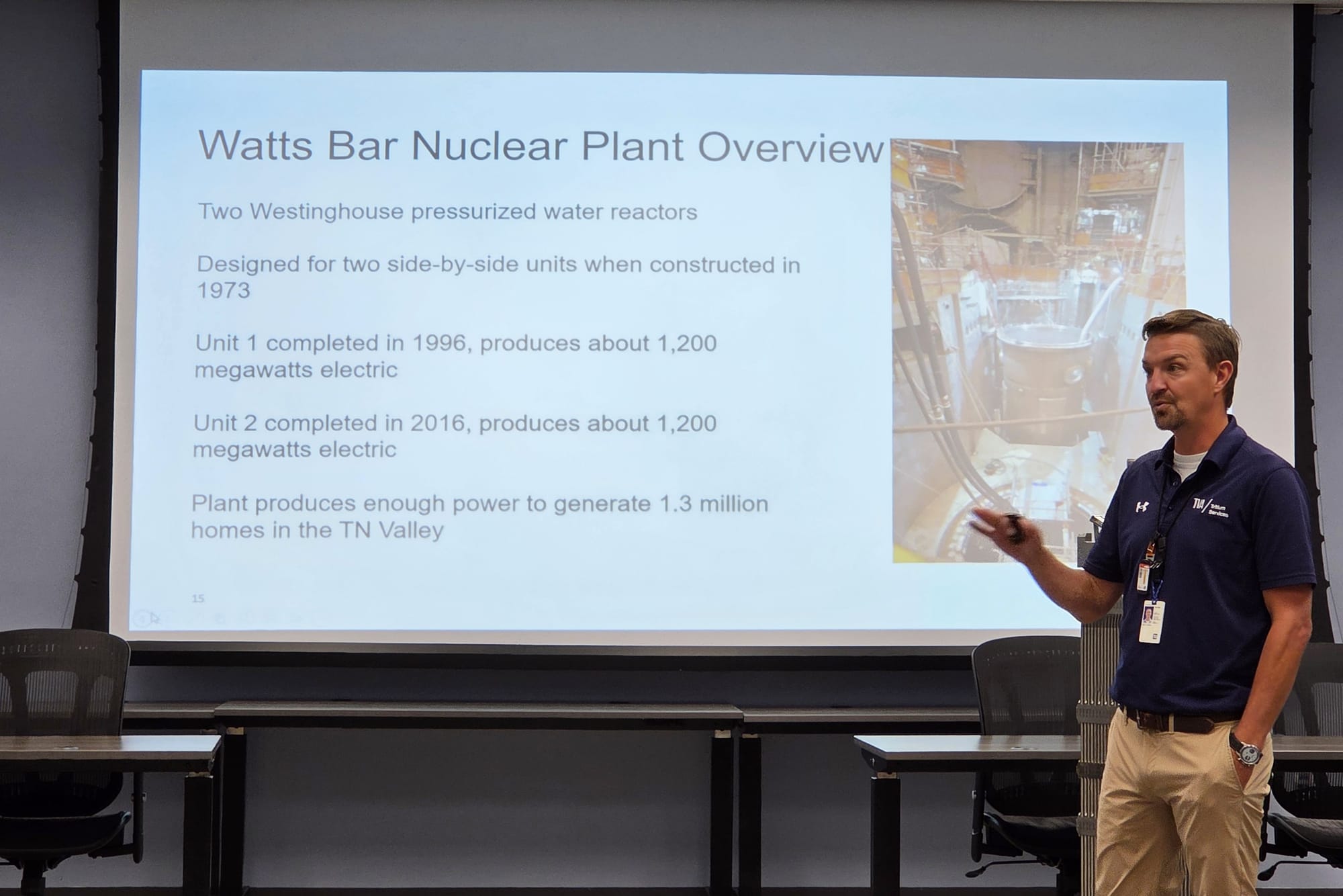Watts Bar Nuclear Tour Sept 2026