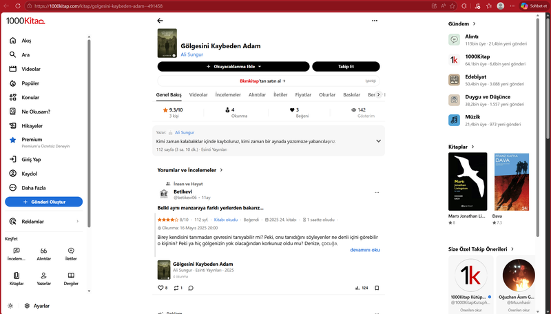 Aşağıda bulunan linkte ki URL'yi kopyalayıp tarayıcı çubuğuna yapıştırarak kitabımızı 1000Kitap üzerinden sipariş verebilirsiniz.