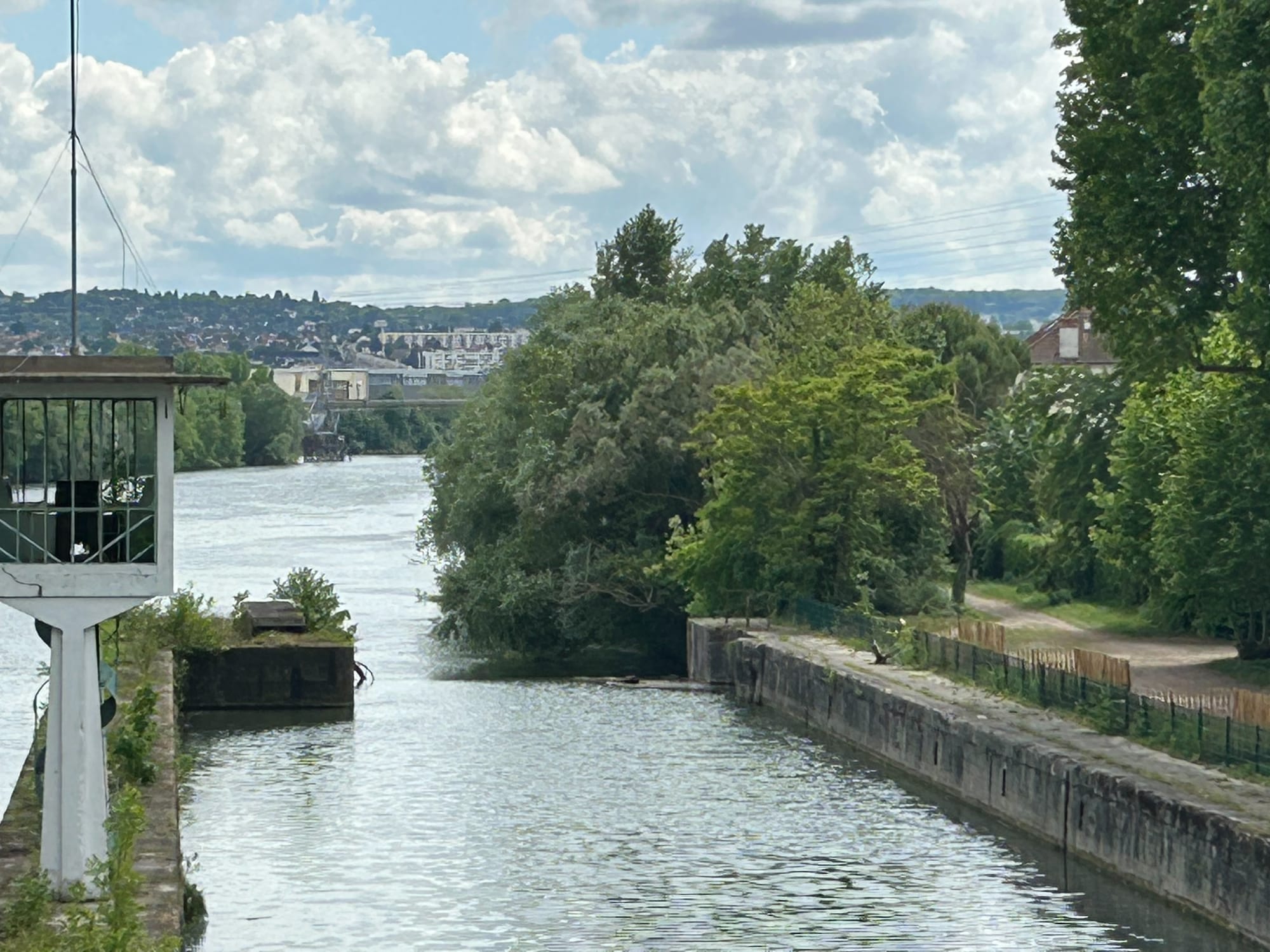 L'Ile de la dérivation, un site unique à préserver.