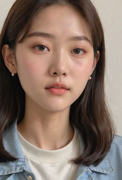 photo fille maquillage et outfit coréen