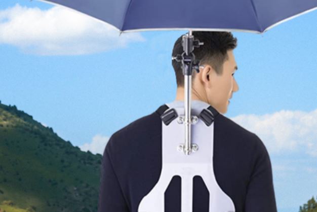 photo parapluie randonnée