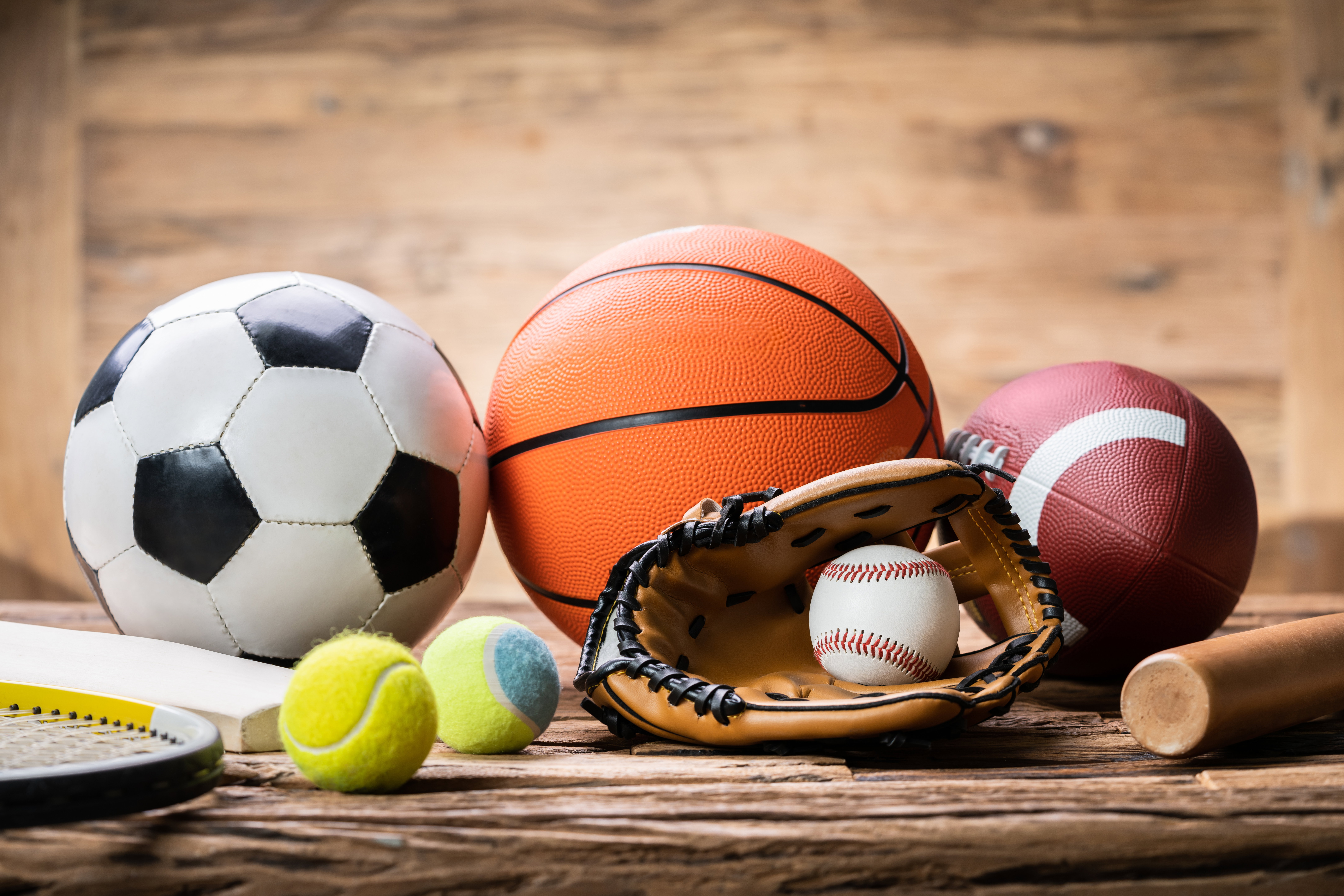photos objets de sports