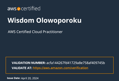 AWS Certified Cloud Practitioner