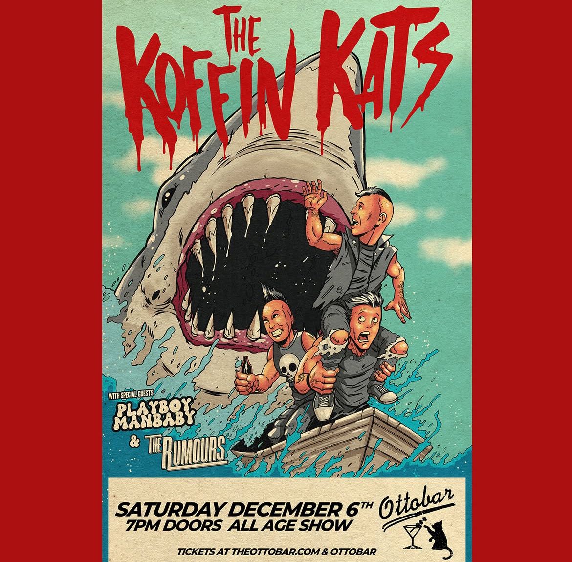 December 6: The Koffin Kats, Playboy Manbaby, The Rumors