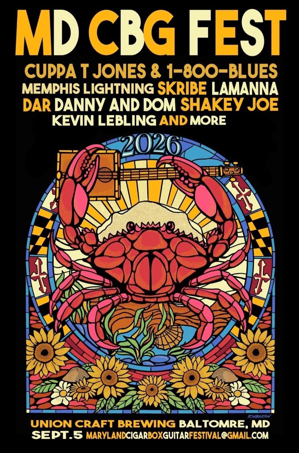 2026 Maryland Cigar Box Guitar Festival