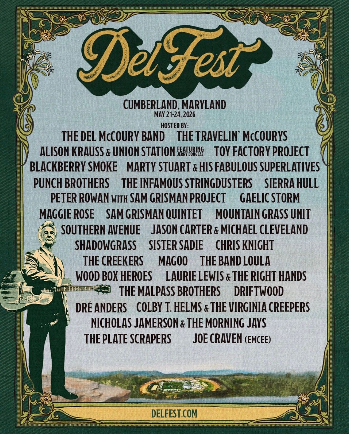 May 21–24, 2026: DelFest