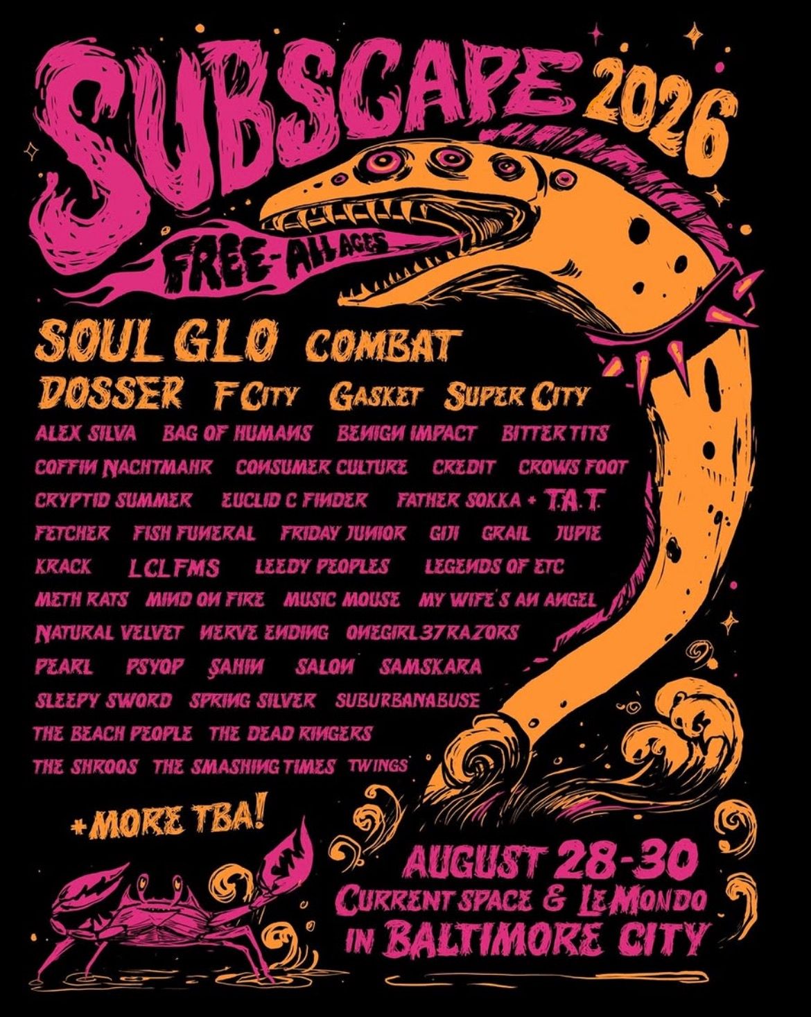 August 28-30: SubScape 2026