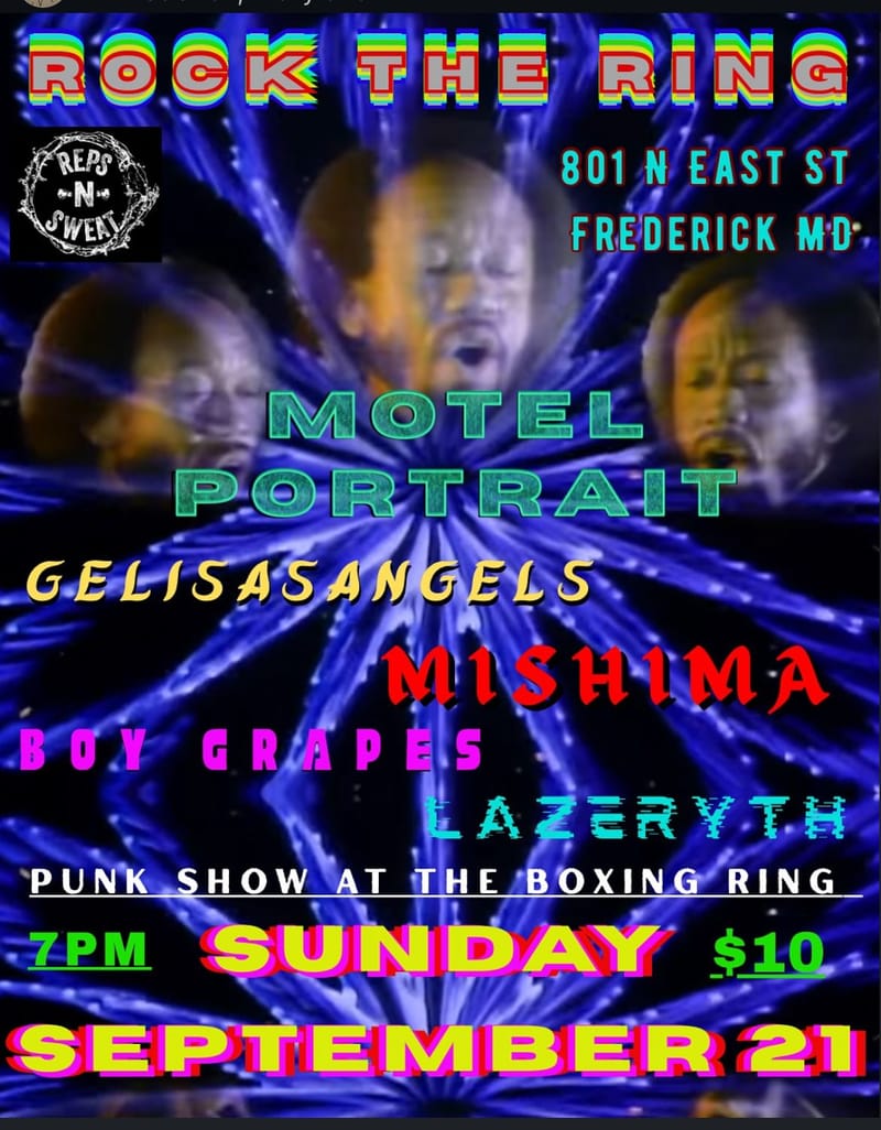 Motel Portrait, Gelisasangels, Mishima, Boy Grapes, Lazeryth