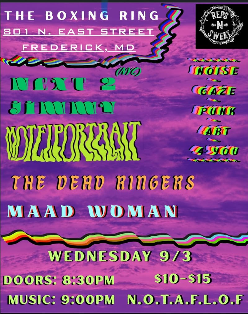 Next 2 Jimmy, Motel Portrait, The Dead Ringer, Maad Woman