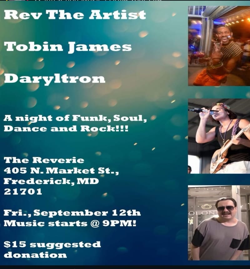 Rev the Artist; Tobin James; Daryltron