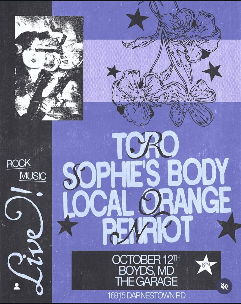 Toro, Sophie’s Body, Local Orange, Renriot