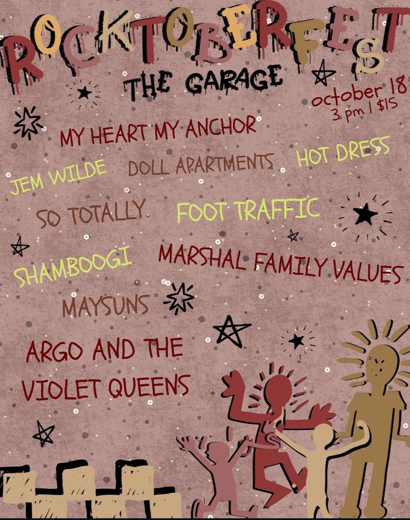 Rockoberfest at the Garage: 10 Bands