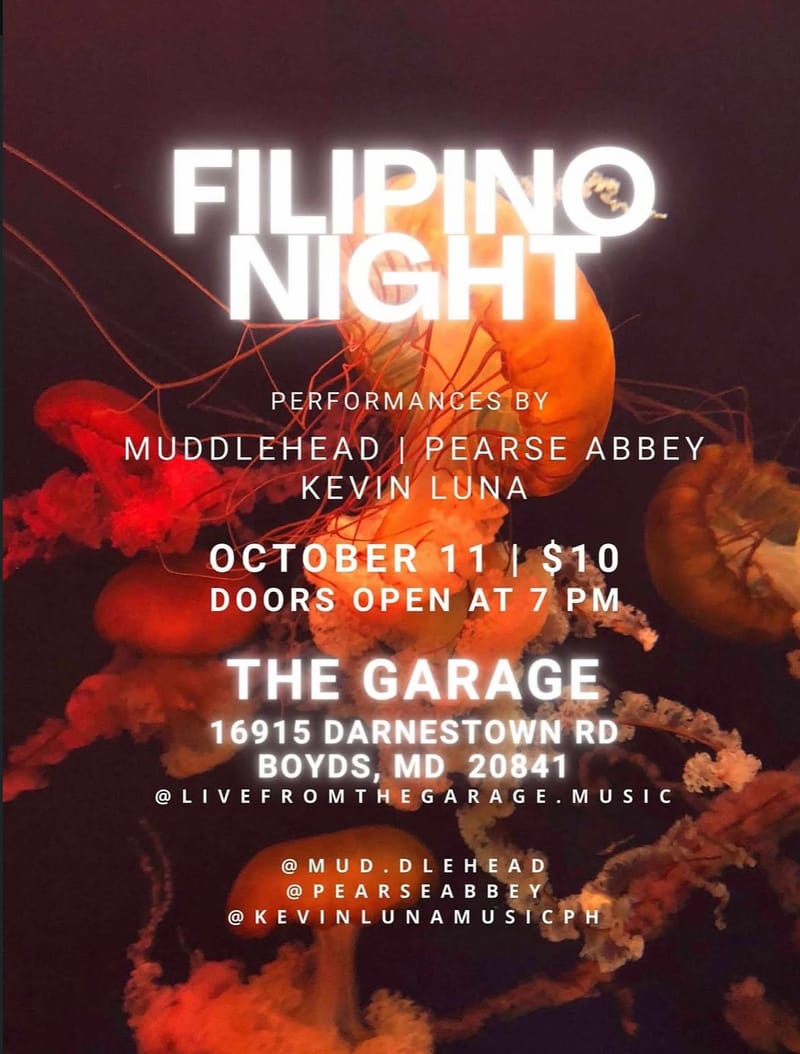 Filipino Night: Muddlehead; Pearse Abbey; Kevin Luna