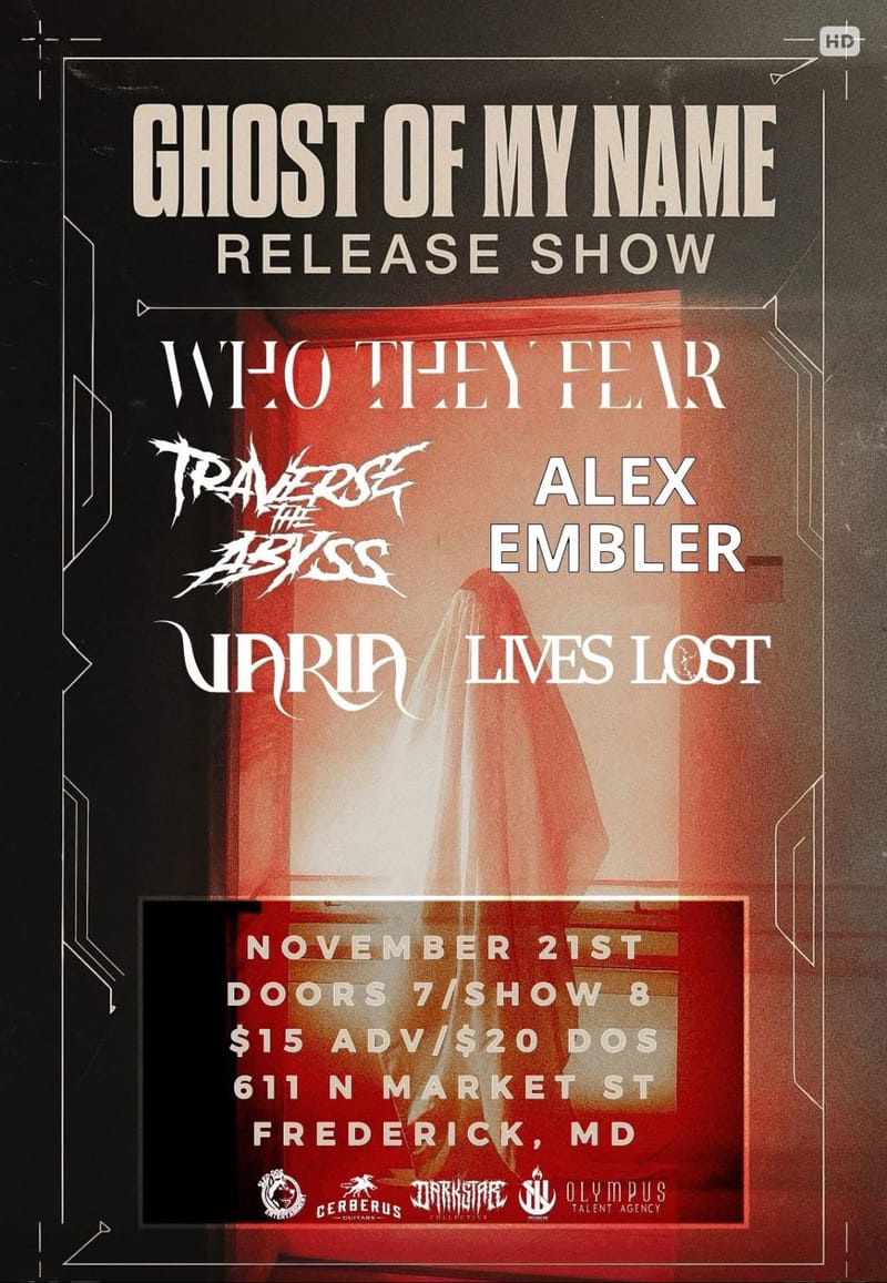 Who they Fear, Traverse the Abyss, Alex Embler, Varia, Lives Lost