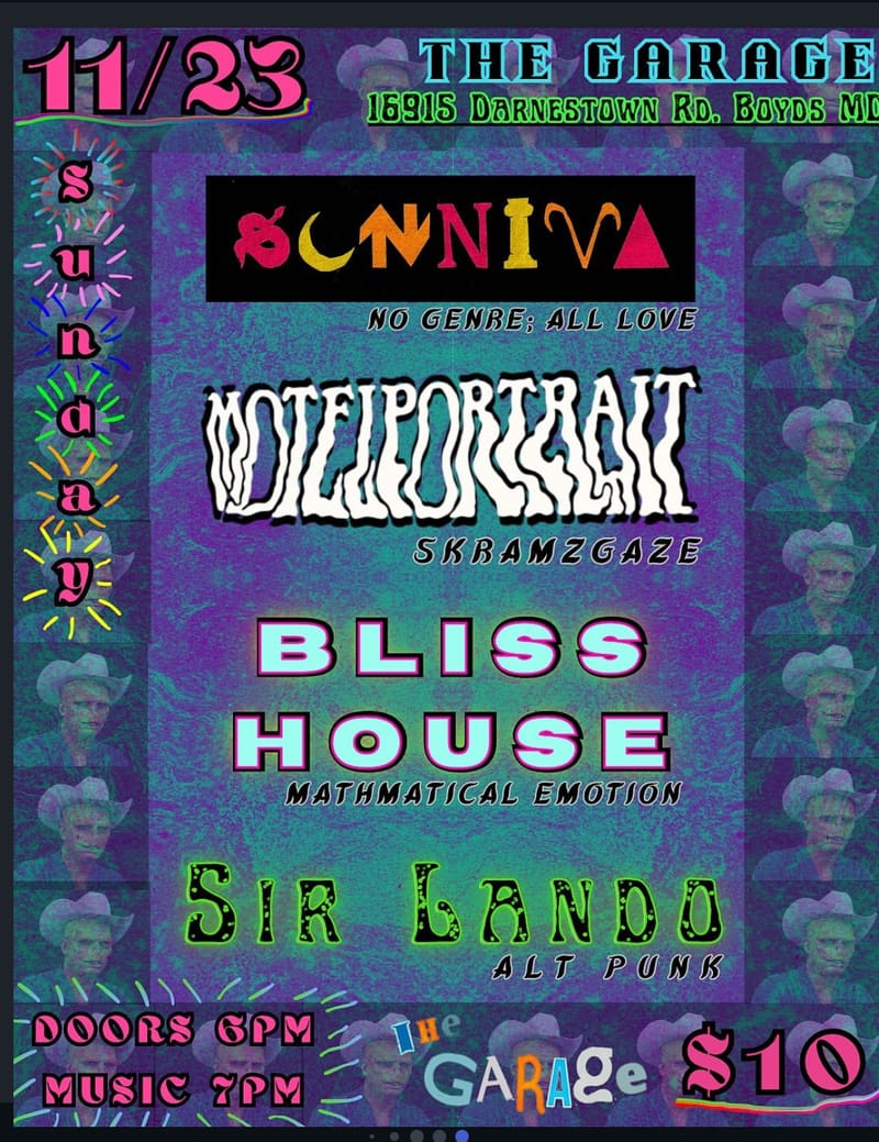 Sunniva/Motel Portrait/Bliss House/Sir Lando