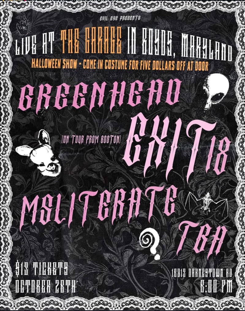 Greenhead/Exit 18/Msliterate