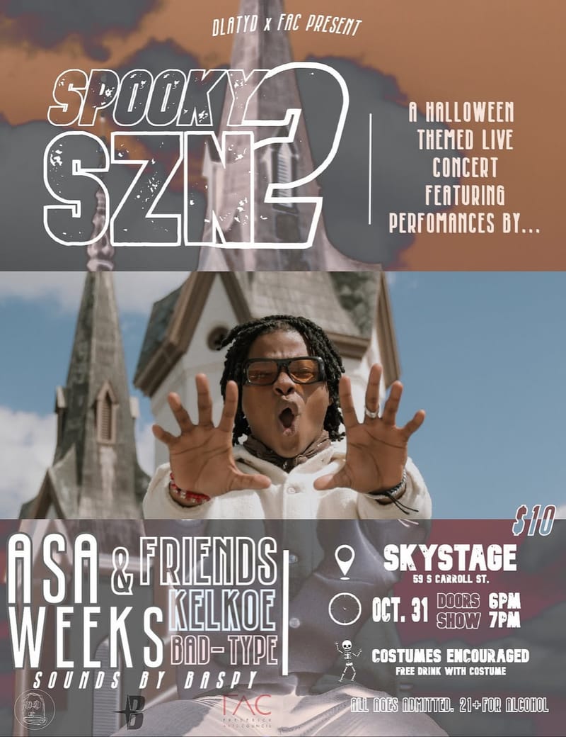 Spooky SZN2: Asa Weeks/Friends Kelkoe/Bad-Type