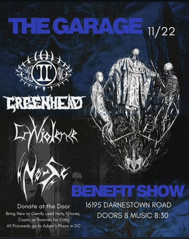 Benefit Show: Greenhead/Eyes to End/Cry Violence/No Se