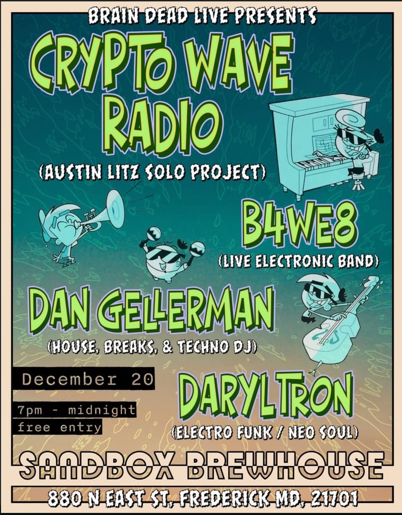 Crypto Wave Radio/B4WE8/Dan Gellerman/Daryltron