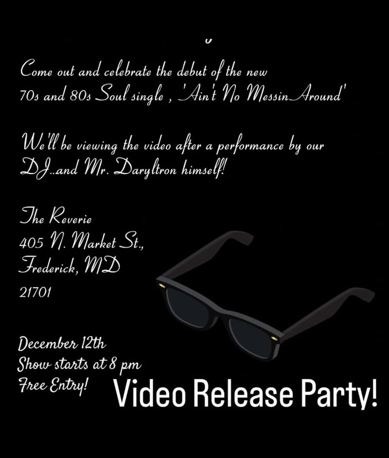 Video Release Party: Daryltron (and DJ set)