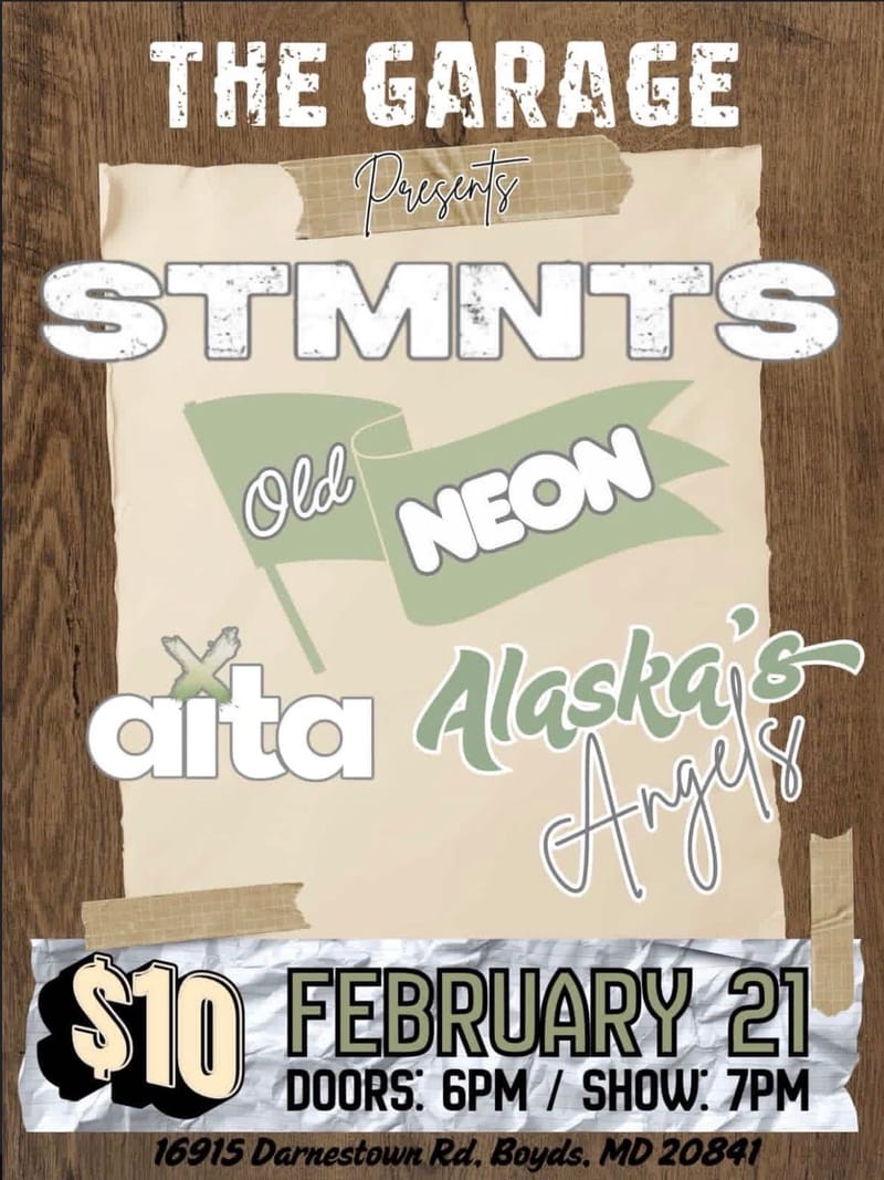 STMNTS/Old Neon/Aita/Alaska's Angels