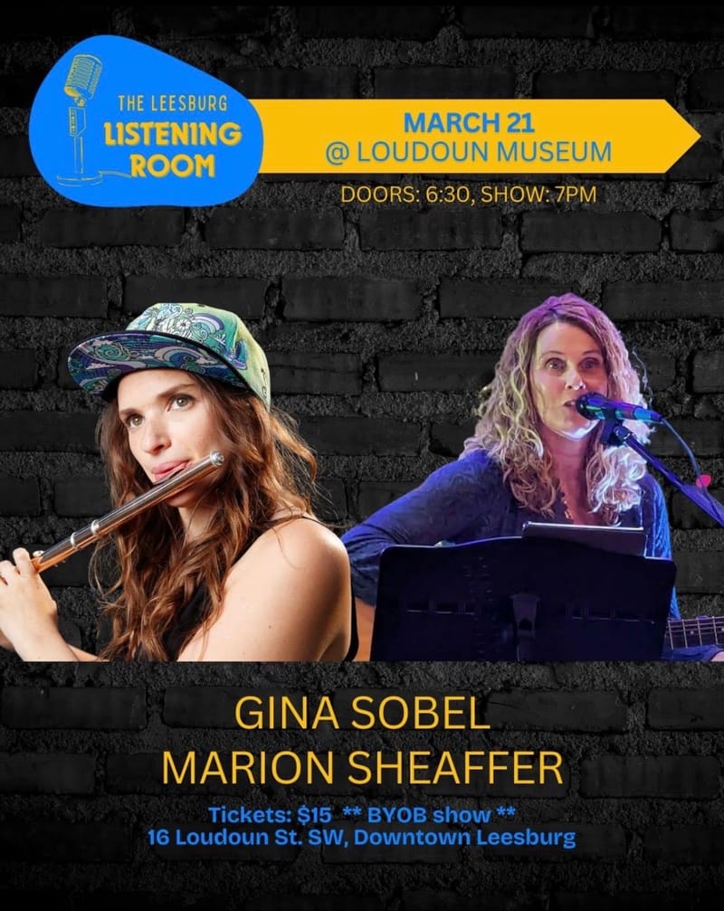 Leesburg Listening Room: Gina Sobel/Marion Sheaffer