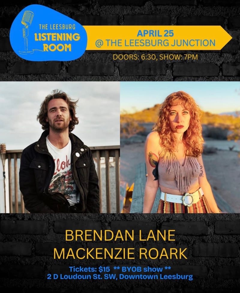 Leesburg Listening Room: Brendan Lane/Mackenzie Roark