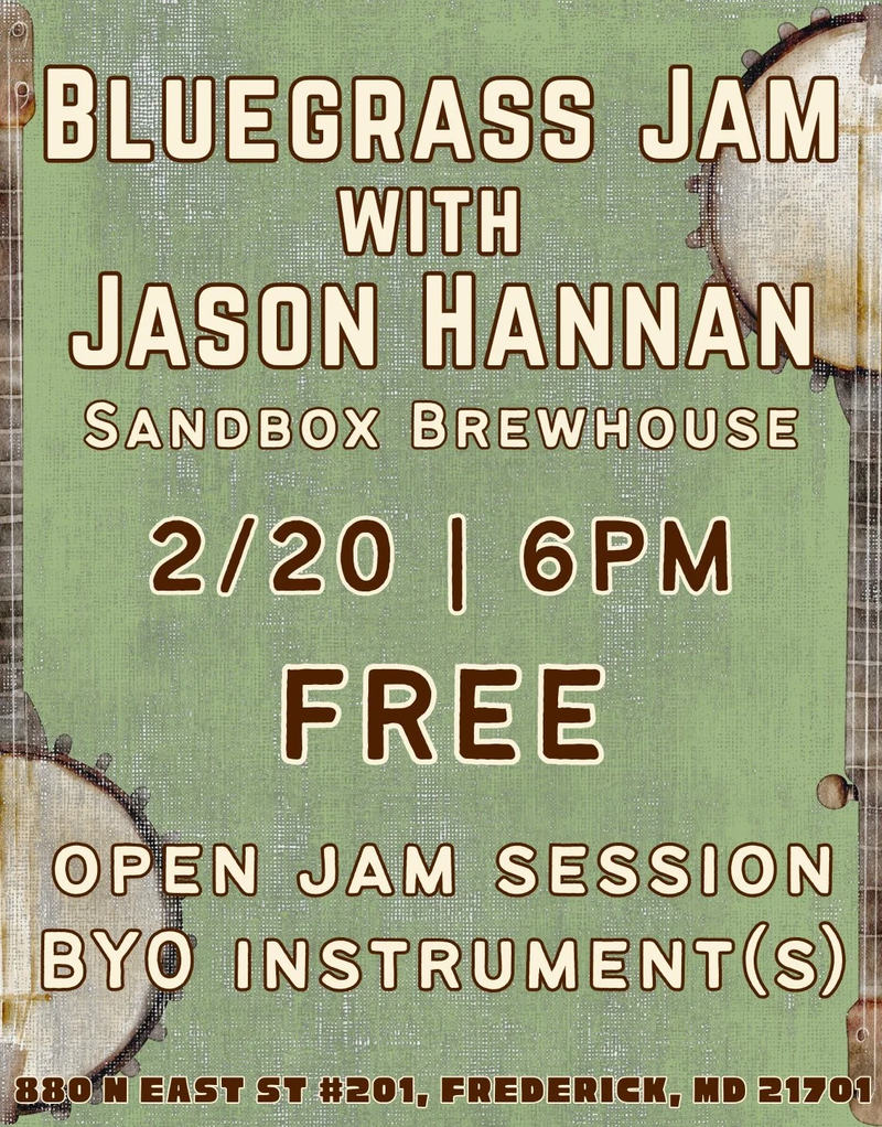Bluegrass Jam with Jason Hannan