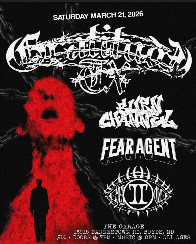 GRATITUDE/BURN CHANNEL/FEAR AGENT/EYES TO END