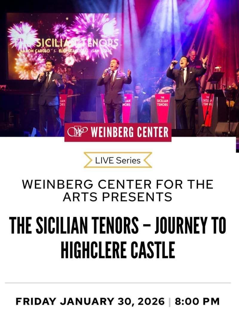 The Sicilian Tenors - Journey to Highclere Castle