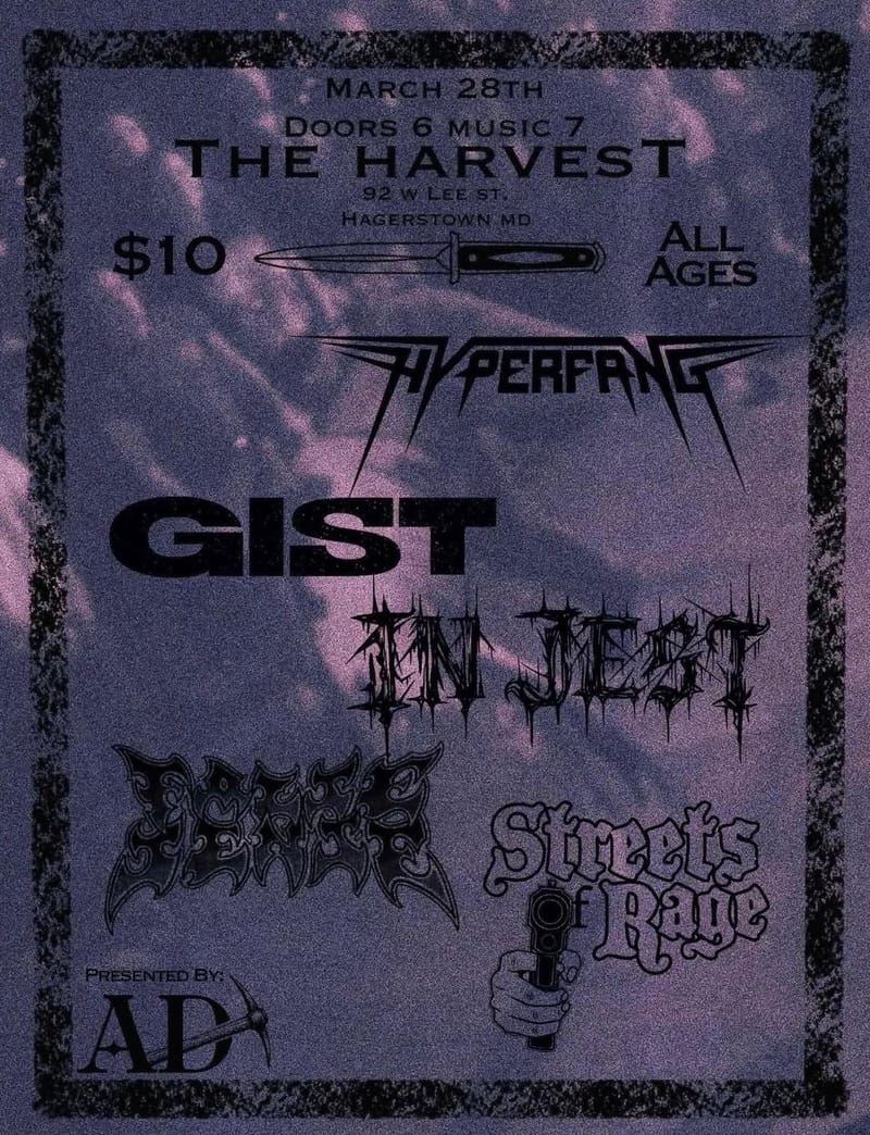 IN JEST/STREETS OF RAGE/FALSE SENSE/HYPERFANG/GIST