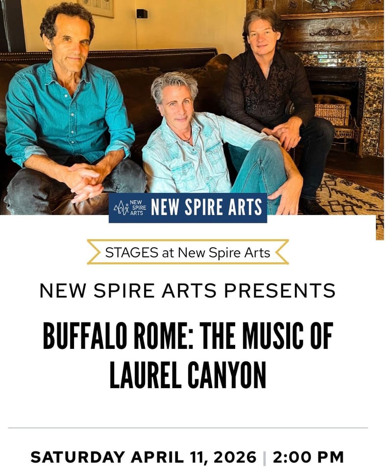 Buffalo Rome: the Music of Laurel Canyon (2 Shows)