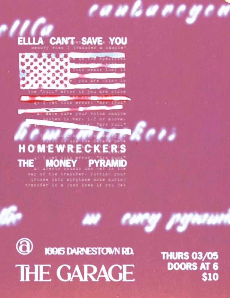 Ella Can't Save You/Homewreckers/The Money Pyramid