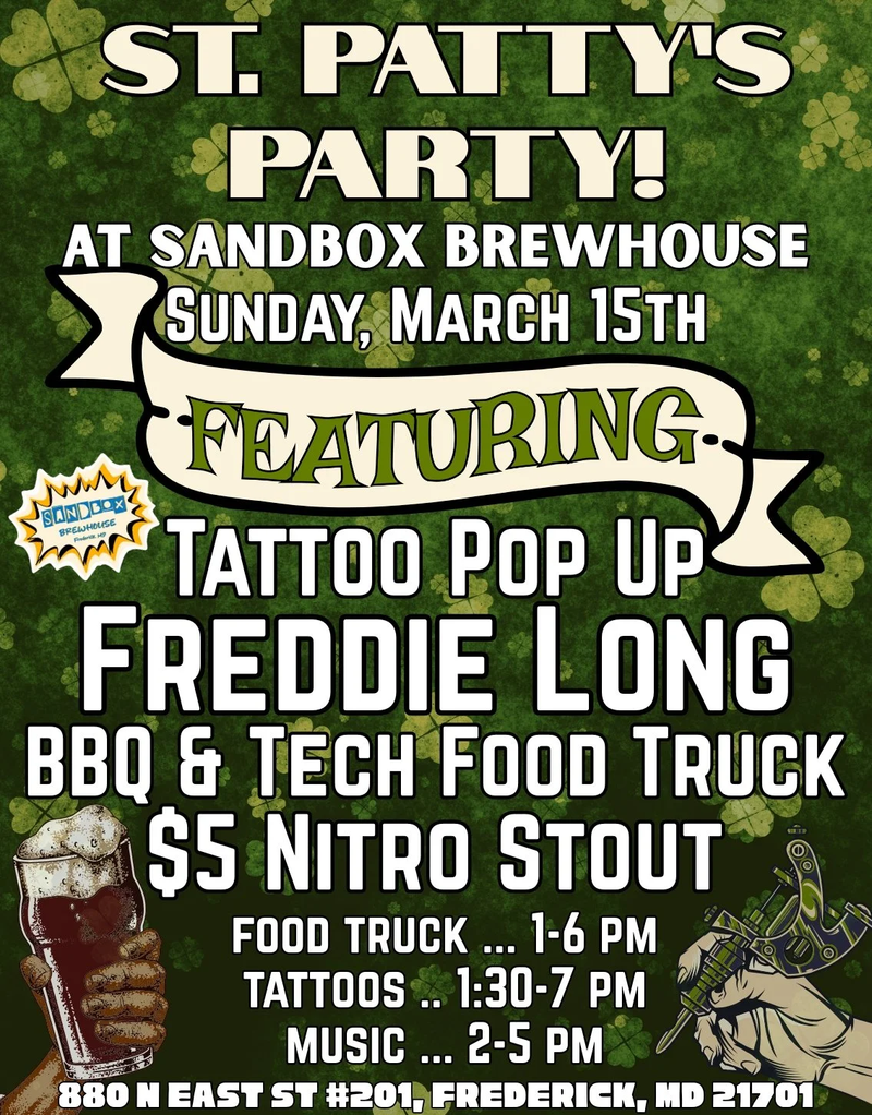 Sandbox St. Patty's Party: Freddie Long Band