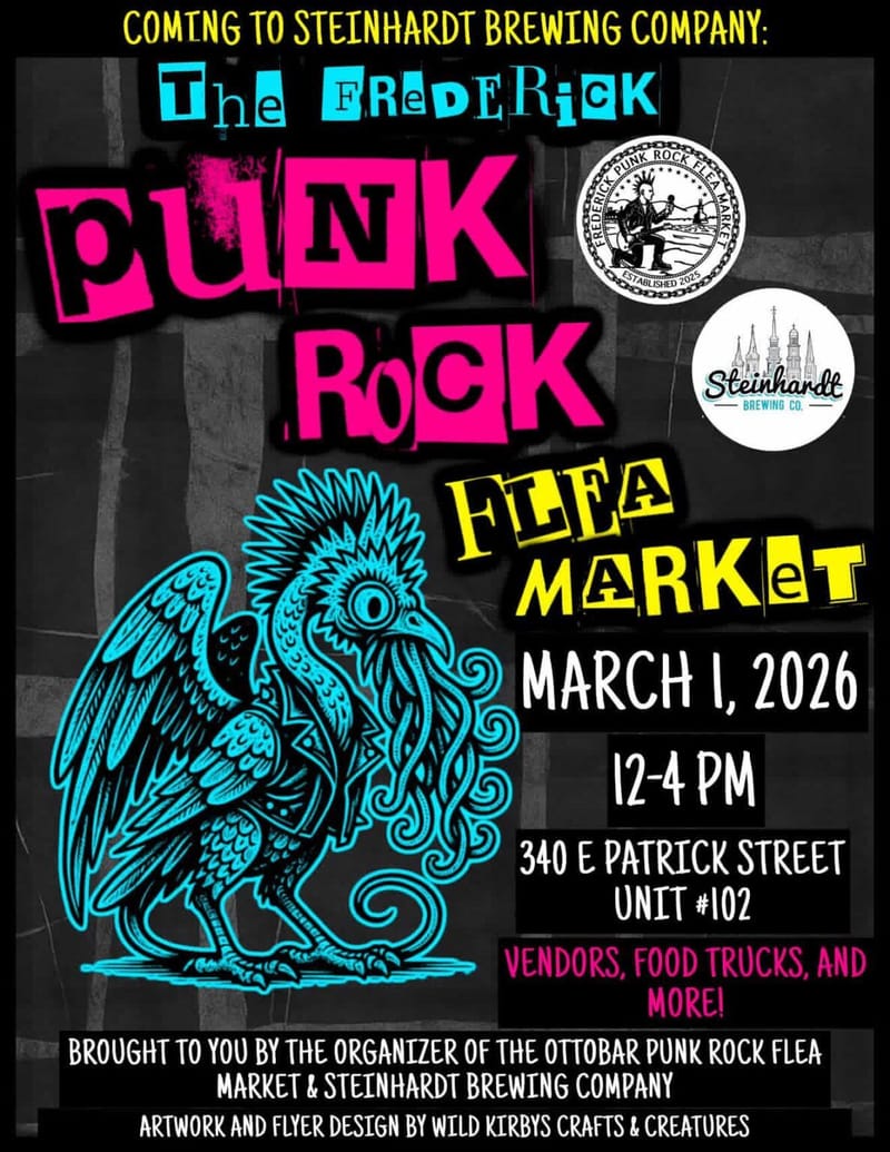 Frederick Punk Rock Flea Market (No live music)