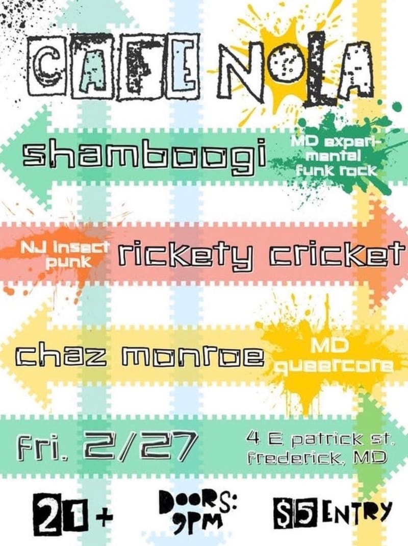 Shamboogi/Rickety Cricket/Chaz Monroe