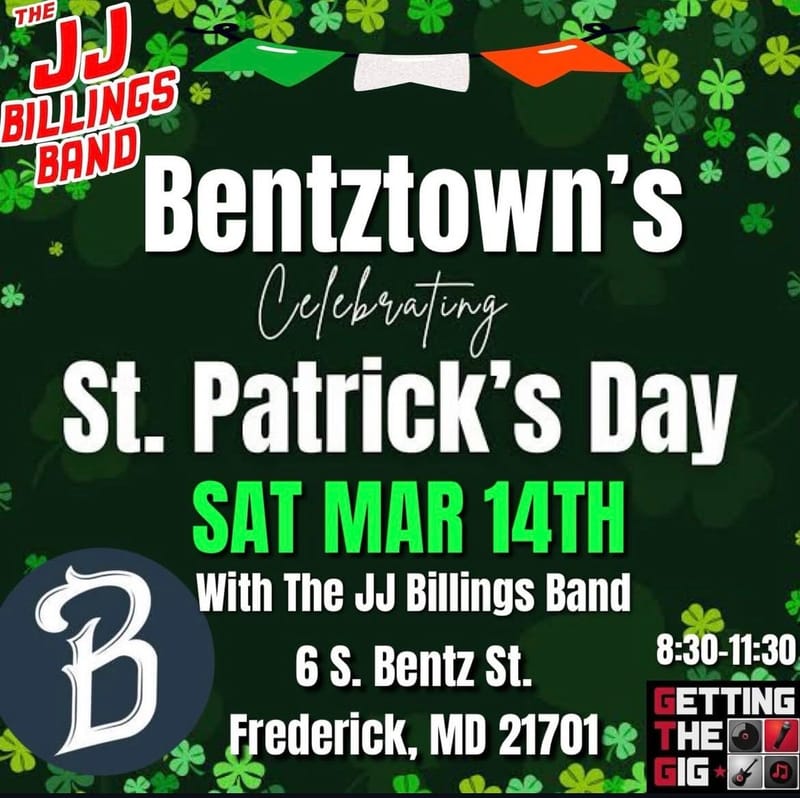 St. Patrick's Day Party: JJ Billings Band