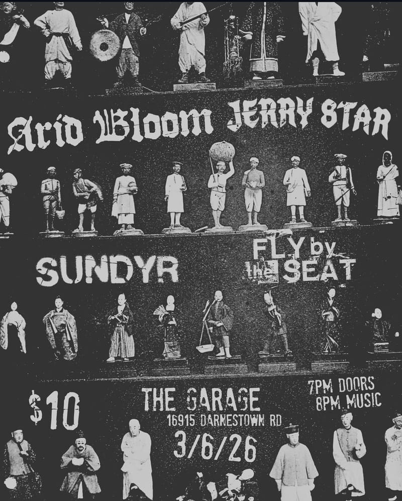 Jerry Star/Arid Bloom/Sundyr/Fly By The Seat