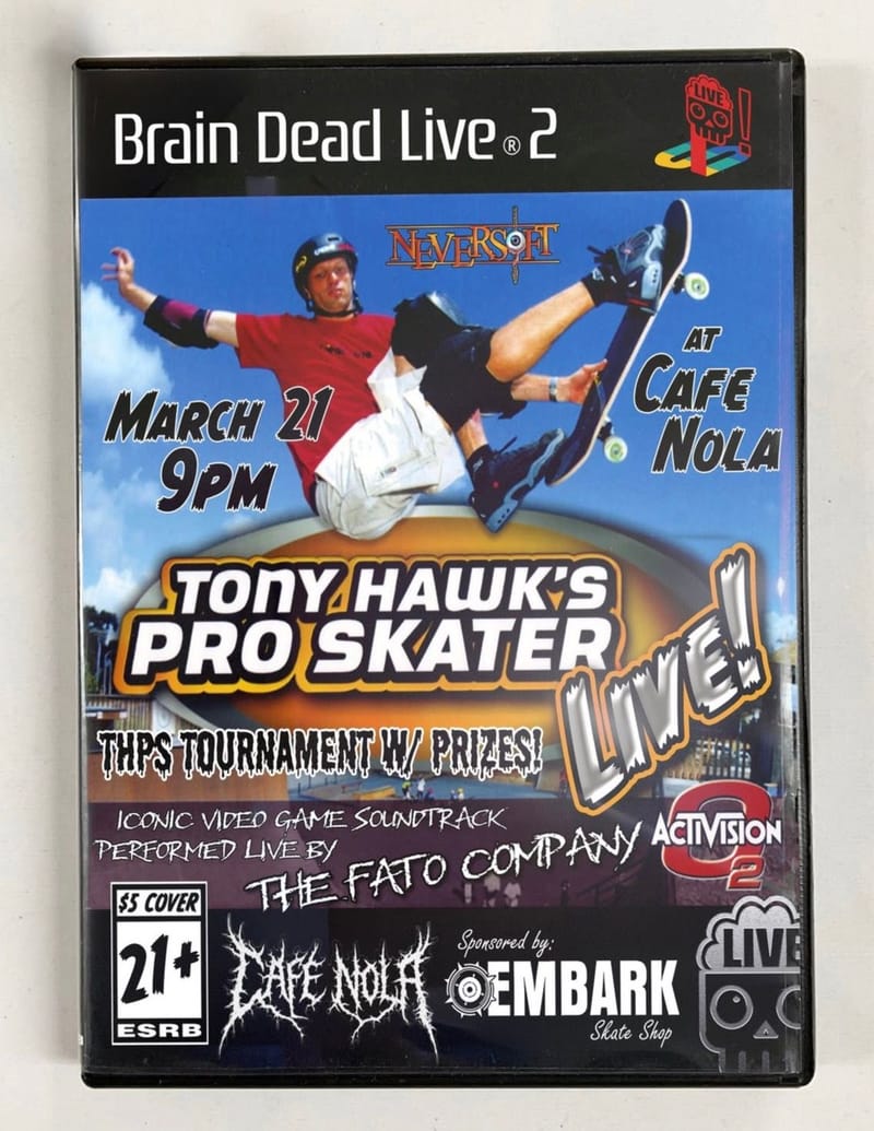 The Fato Company - performing the soundtrack to Tony Hawk Pro Skater