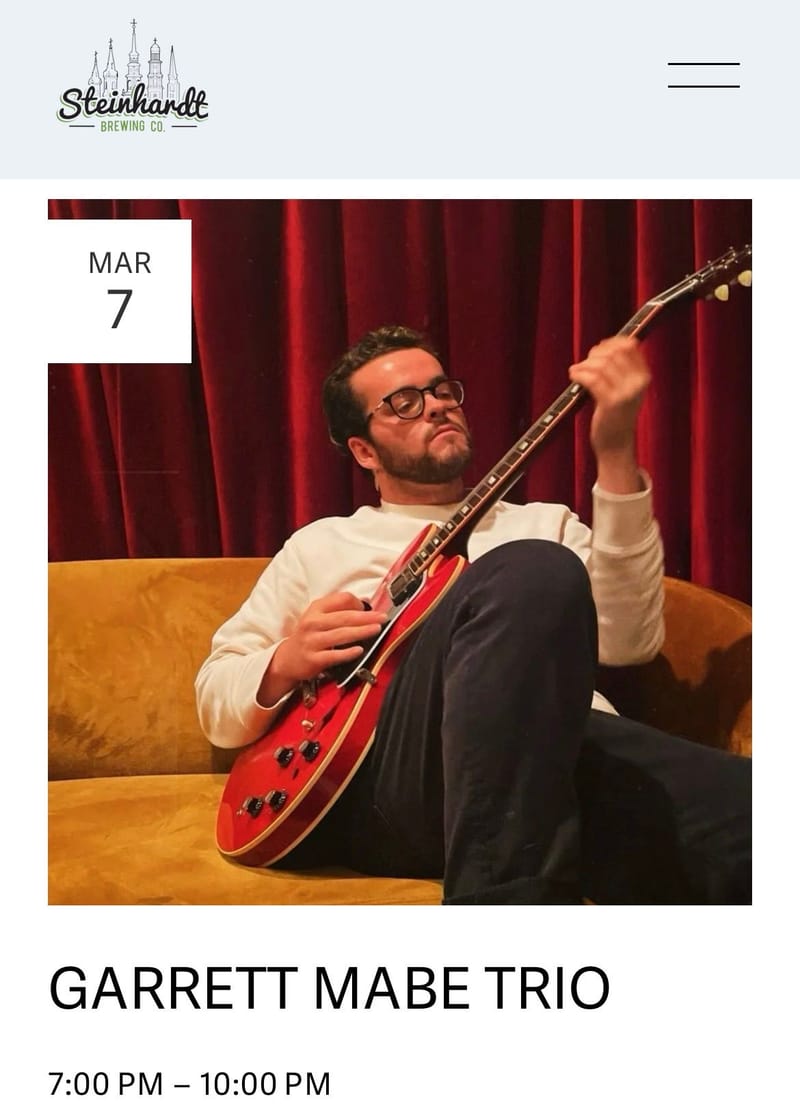 Garrett Mabe Trio