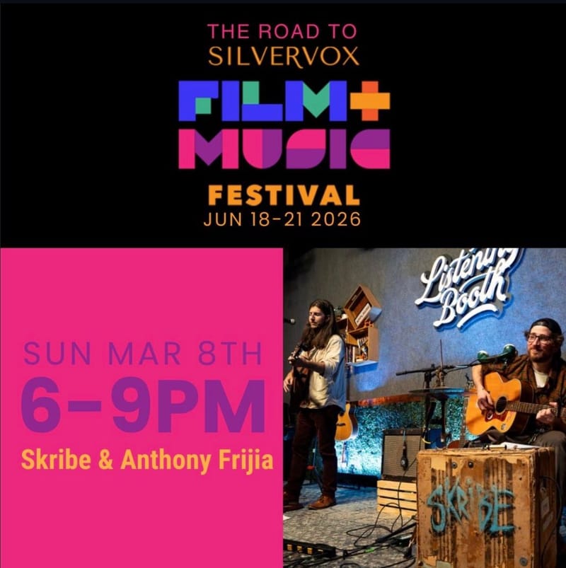 Road to SilverVox Festival: Skribe/Anthony Frijia