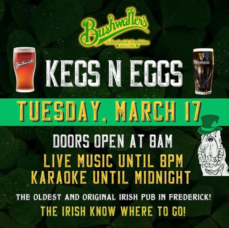 Bushwaller's Kegs and Eggs: Music all day