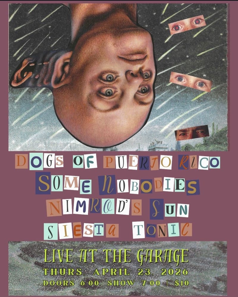 Dogs of Puerto Rico/Some Nobodies/Nimrod's Sun/Siesta Tonic