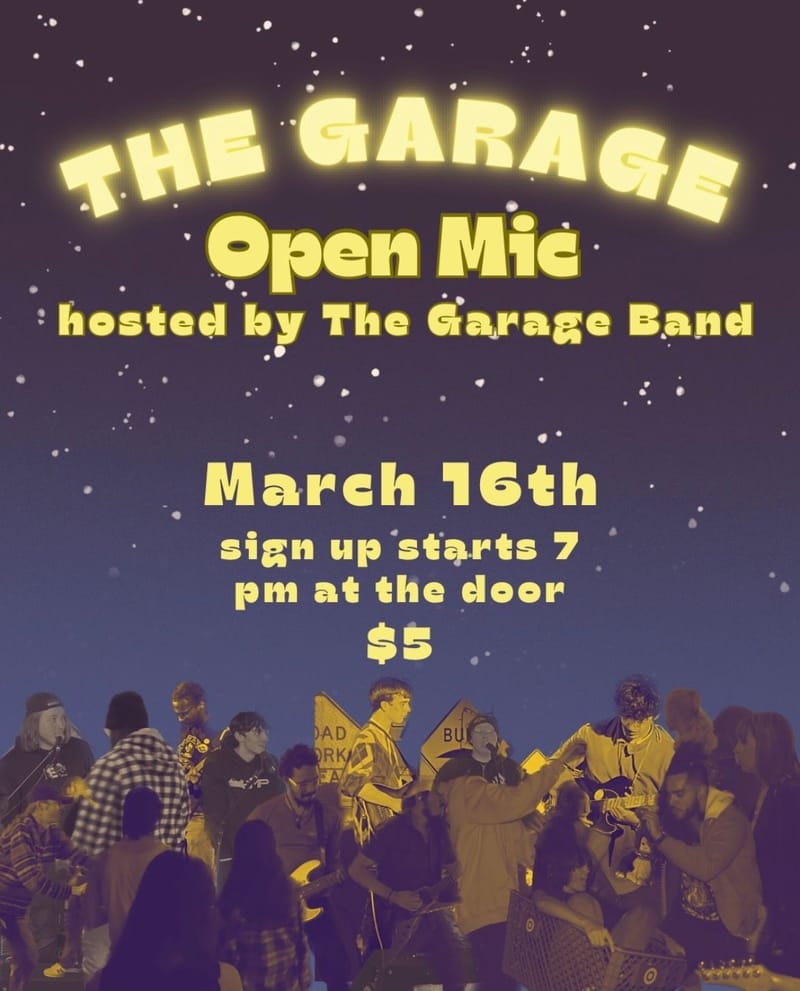 Garage Open Mic