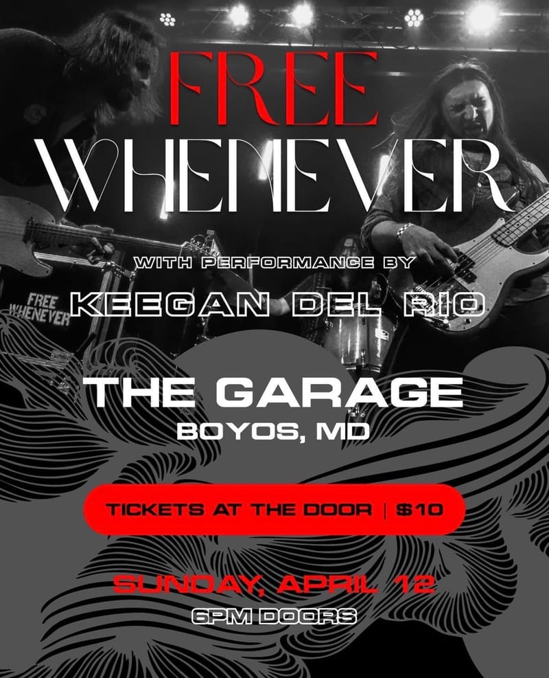 Free Whenever/Keegan Del Rio