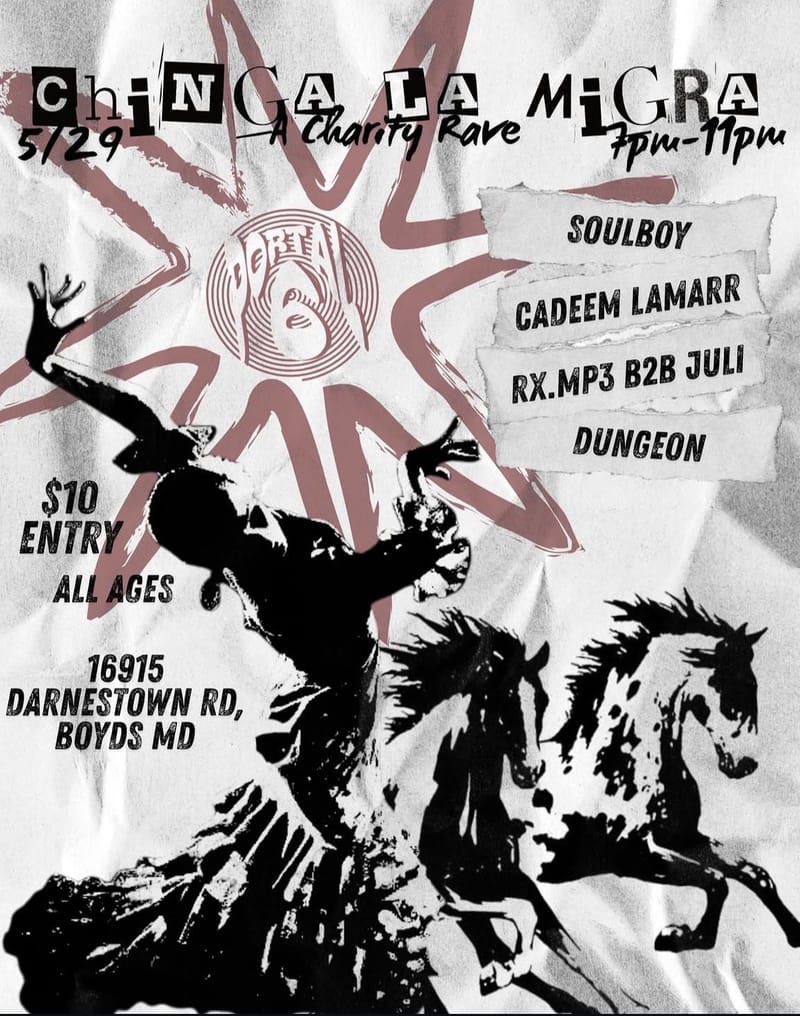 Chinga La Migra: Soulboy/Cadeem Lamarr/RX.MP3 B2B Juli/Dungeon