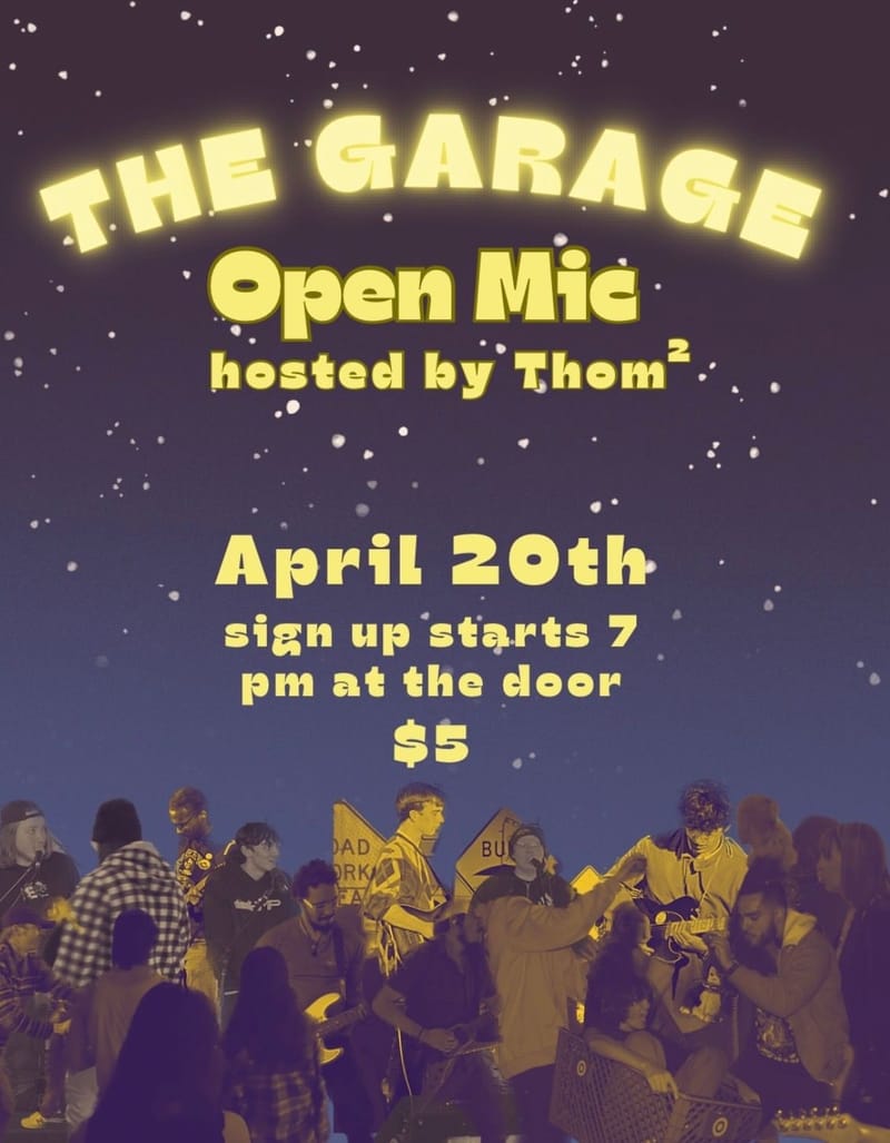Open Mic at the Garage