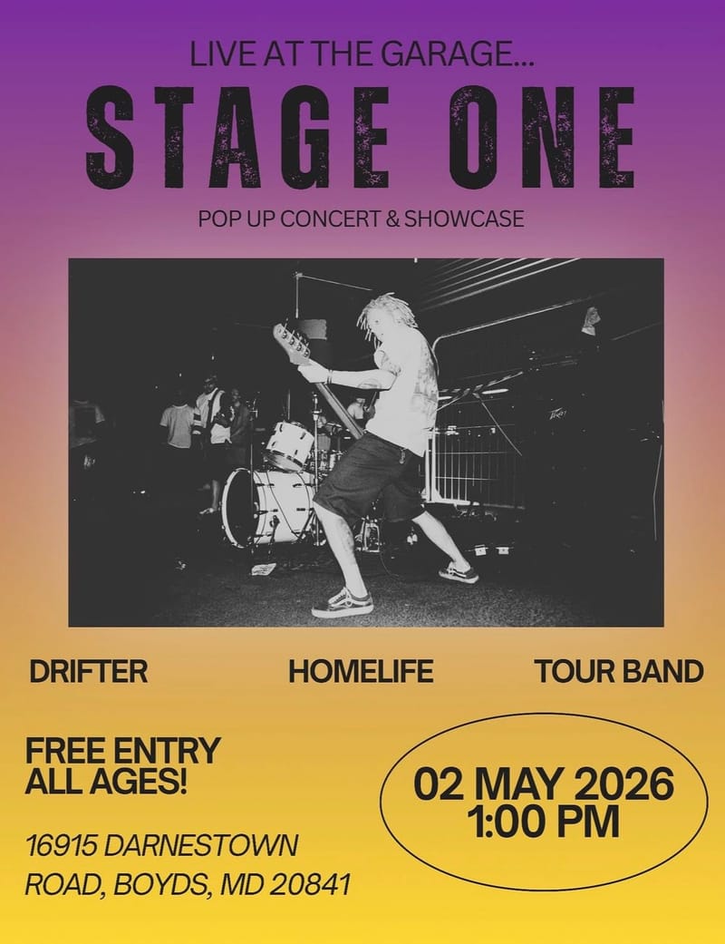 Stage One: Drifter/Homelife/Tour Band