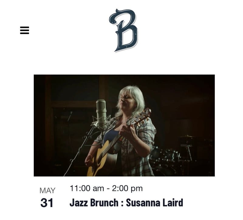 Jazz Brunch: Susanna Laird