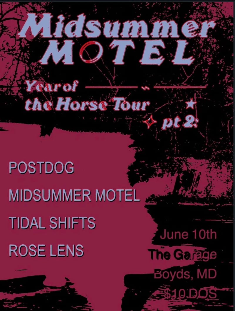 Postdog/Midsummer Motel/Tidal Shifts/Rose Lens